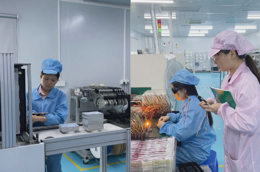 V.K.Y Guangzhou International Trade Co., Ltd. manufacturer production line
