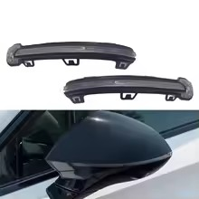buy MG4 EV Mulan Integrated Turn Signal Mirrors PC Side Mirror Lights online manufacture