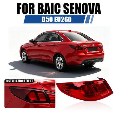 खरीदना BAIC Senova D50 EU260 के लिए एलईडी टेल लैंप 2014-2017 स्प्लिट टाइप डिजाइन एंटी-फॉग लेंस टिन कॉपर वायरिंग ऑनलाइन निर्माण