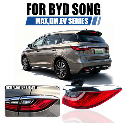 buy LED Tail Lamp for BYD Song MAX 2017-2020 Integrated Through Strip Anti-yellow Lens Sealed Wiring Harness online manufacture